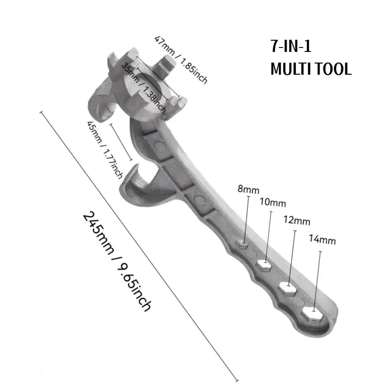 💞50K+ SOLD!🌳🔊 50% OFF! 7-in-1 Aluminum Bung Wrench