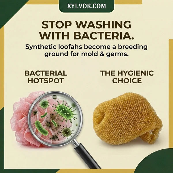 100% Authentic African Exfoliating Net Sponge
