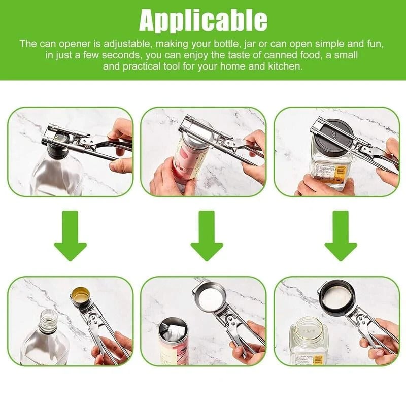 💥Buy 1 get 1 free 🔥Adjustable Stainless Steel Jar Opener