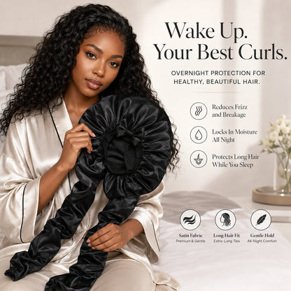BUY 1 GET 1 FREE🔥 Silk Bonnet for Long Curly Hair