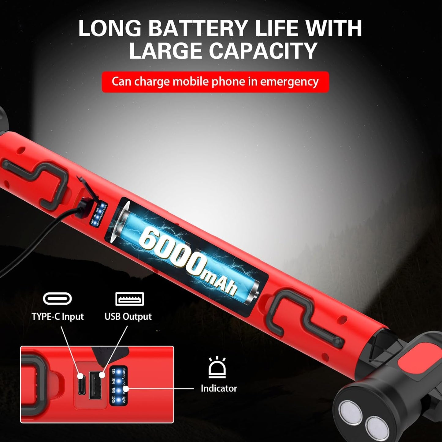 🔥Father's Day HOT SALE🔥Under Hood Work Light Bar