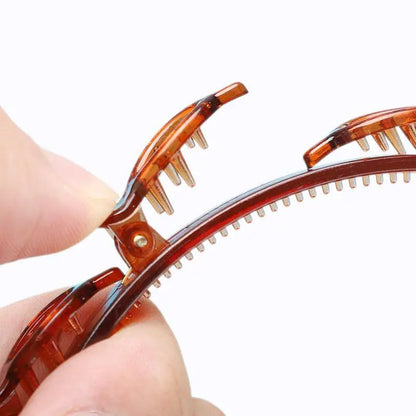Bangs Hairstyle Hairpin Headband, Professional Weave Bangs Clip, Toothed Headband Braid Tool, Women Girls Fashion Hair Accessories