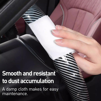 🚘Non-Slip Car Steering Wheel Cover for 15 Inch Wheels