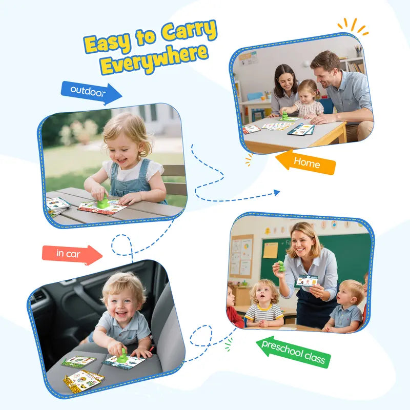 Dino Learning Card Point-Reader