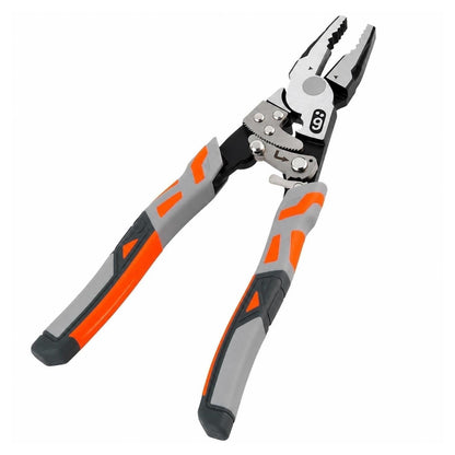 55-Steel Self-Locking Anti-Skid Ratchet Pliers | Heavy-Duty Wire Cutters & Holding Tool, Hands-Free Grip DIY Hardware for Automotive & Plumbing Projects 🔧⚙️