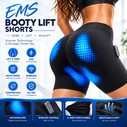 Booty Lift Shorts - Multi-Mode EMS Microcurren