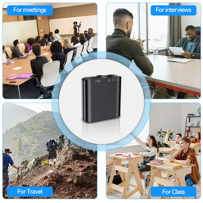Mini Magnetic Voice Recorder One-Touch Recording