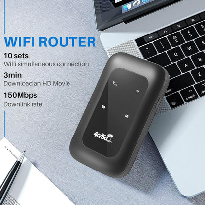 ⏰Last day Promotion 🔥Portable 5G WiFi Router – High-Speed Mobile Wireless Internet Hotspot