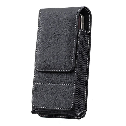 🔥 Early Black Friday Deal –Men’s Waist Phone Pouch with Magnetic Closure, Card Slot & Metal Belt Clip