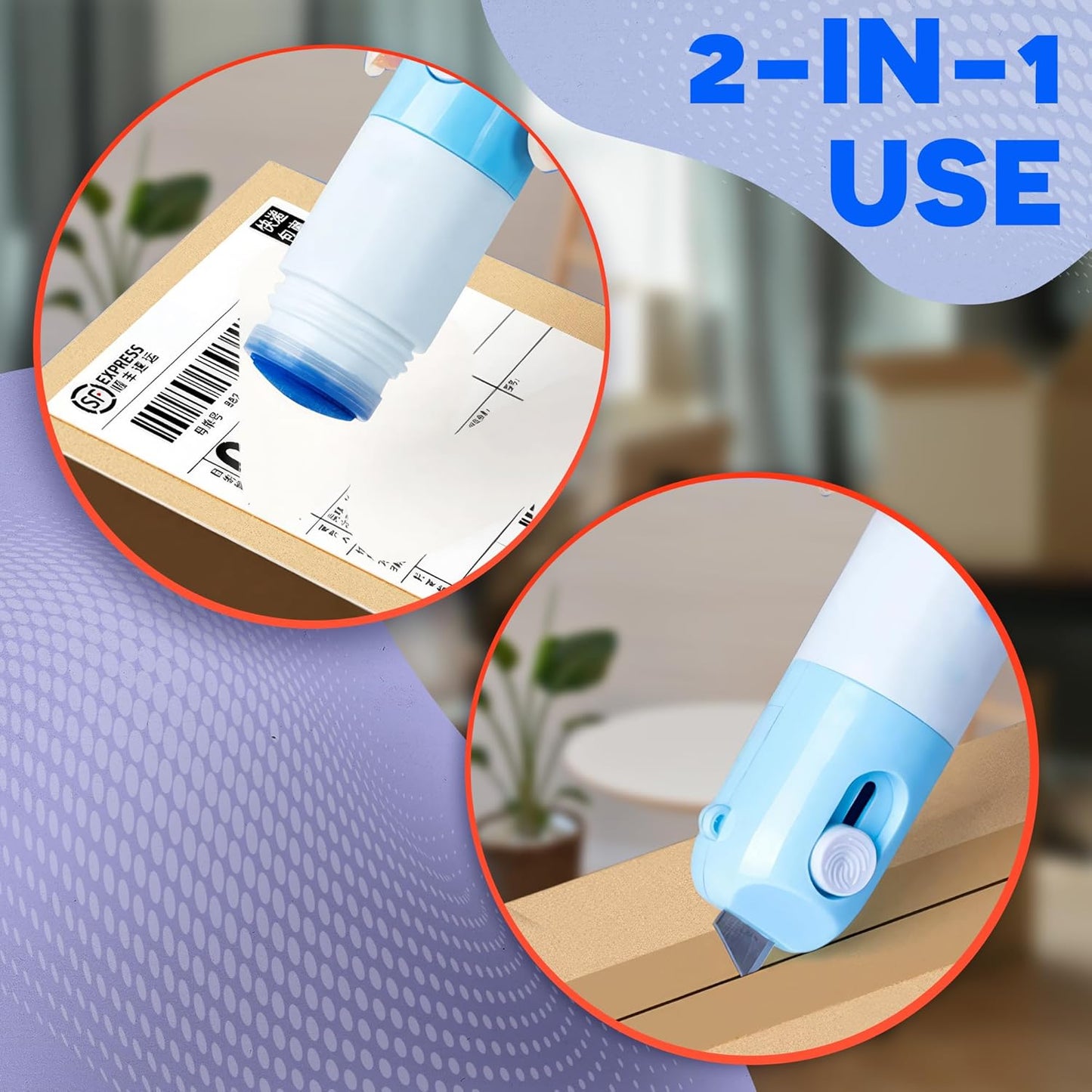 🔥Hot Sale 49% off🌟📄 2-in-1 Thermal Paper Correction Fluid with Unboxing Knife