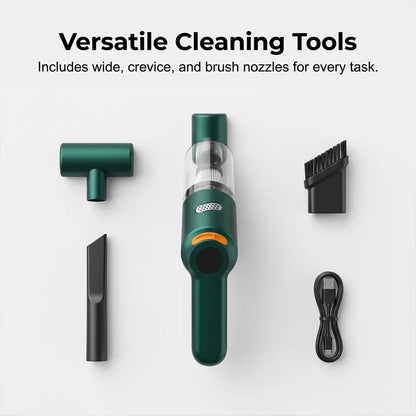 🚗💨 Cordless Car Vacuum – Powerful 10,000Pa Suction Without the Hassle!