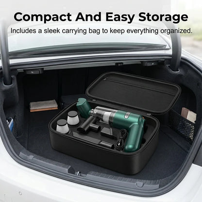 🚗💨 Cordless Car Vacuum – Powerful 10,000Pa Suction Without the Hassle!