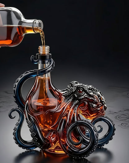 🎁 Father’s Day 49% OFF –  3D Octopus Bottle 🐙🥃