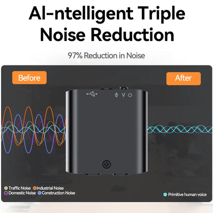 Mini Magnetic Voice Recorder One-Touch Recording