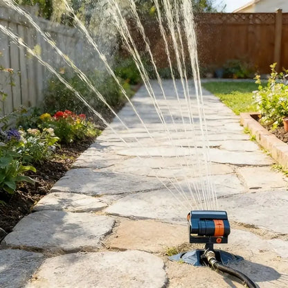 🔥2026 Hot Sale - 💦 360° Adjustable Oscillating Sprinkler – Full Coverage Lawn Watering System⚡
