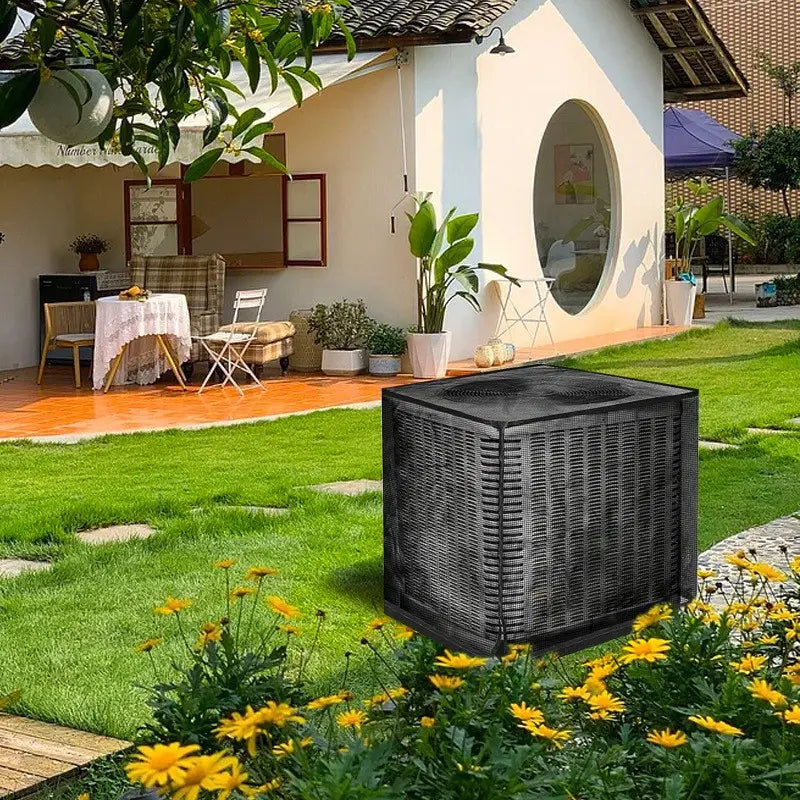 Durable Air Conditioner Cover, Full Mesh AC Protector, Heavy-Duty Outdoor Protection