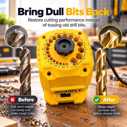🔧 Electric Drill Bit Sharpener – Fast & Precise Sharpening ⚡