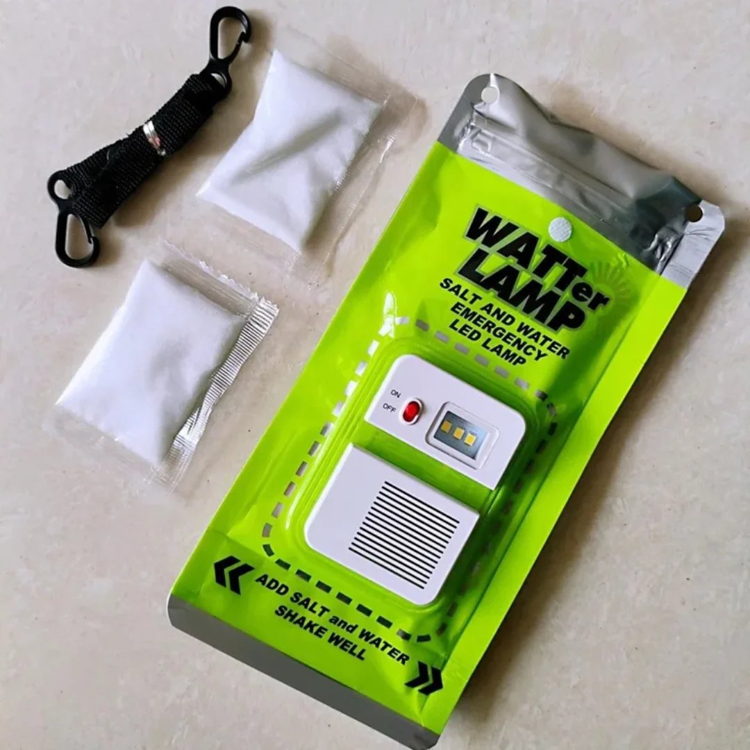 Saltwater Emergency Lamp – Battery‐Free Survival Light