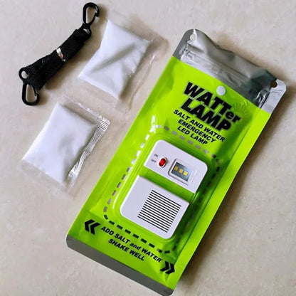 Saltwater Emergency Lamp – Battery‐Free Survival Light