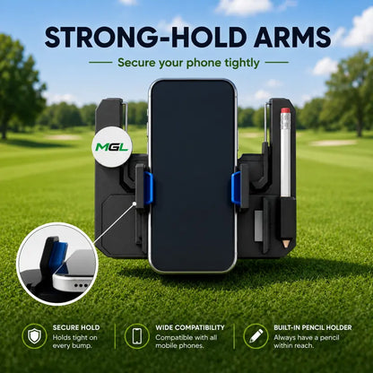 🚗📱 Golf Cart Steering Wheel Phone Mount