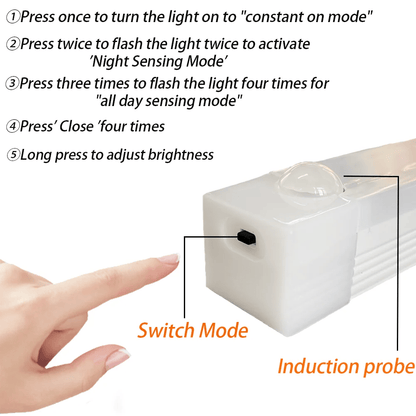 🥳2026 HOT SALE🥳💞50K+ SOLD!💡Punch-free Smart Sensor Magnetic Rechargeable LED Lights