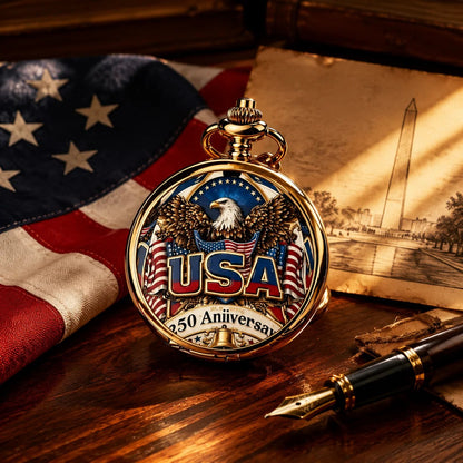 ⏳ ONLY 72 HOURS LEFT: USA 250TH POCKET WATCH — ⏳