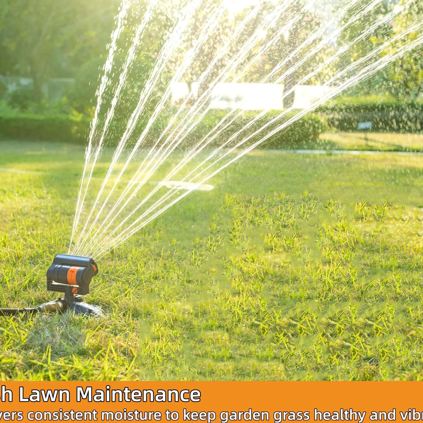🔥2026 Hot Sale - 💦 360° Adjustable Oscillating Sprinkler – Full Coverage Lawn Watering System⚡