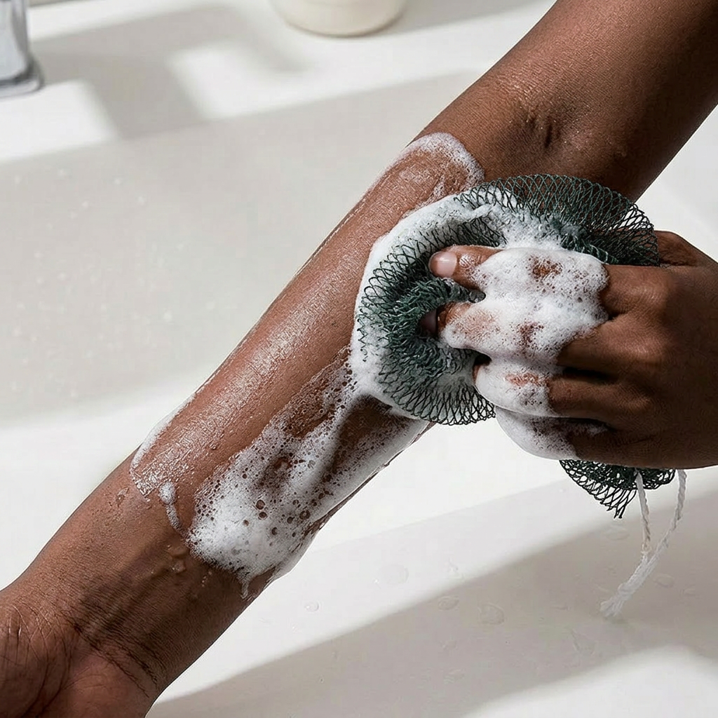 🧽Authentic African Exfoliating Net Bath Sponge