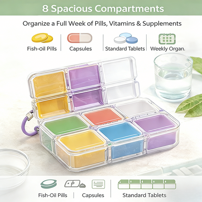🔥LAST DAY 50% OFF - Magnetic QIAWI's Cube Medicine Box