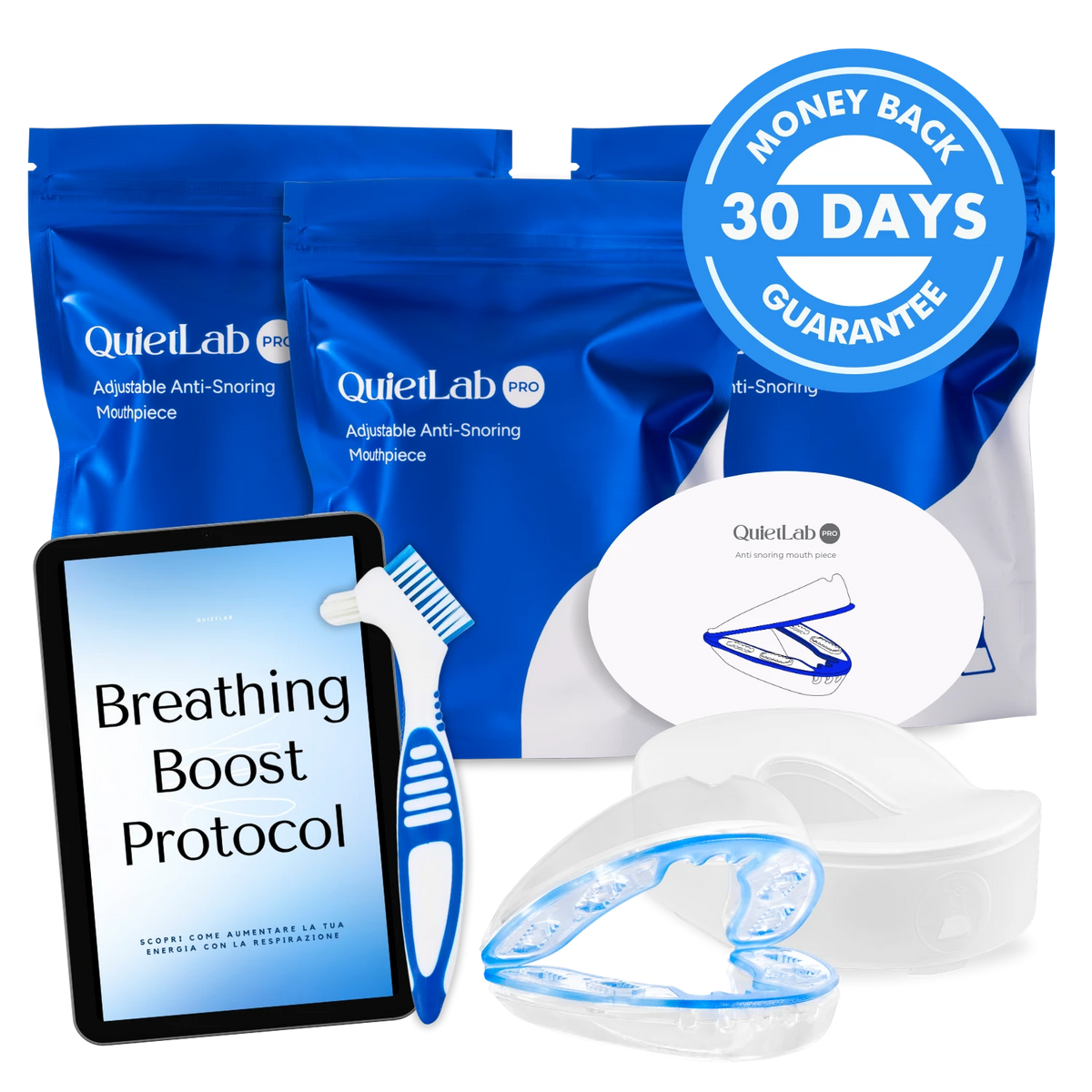 QuietLab Pro® Adjustable Anti-Snoring Mouthpiece