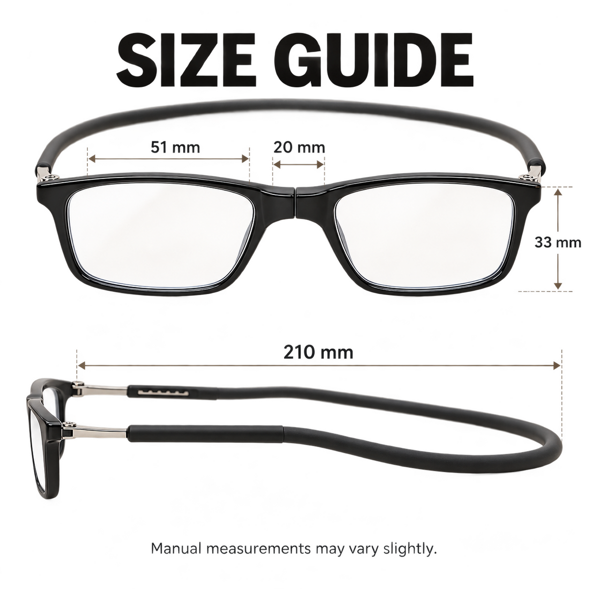 Unisex Lightweight Presbyopia Glasses with Presbyopic Lens