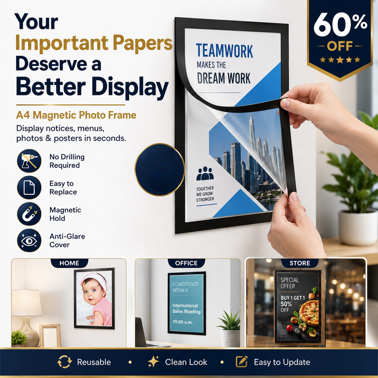 Magnetic Picture Frame Photo-5pcs