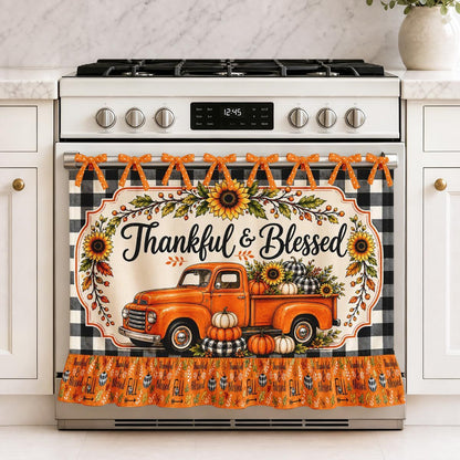 Handmade Oven Skirt for Kitchen Decor