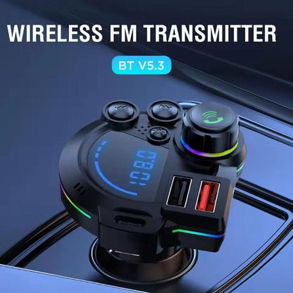 🚗🎵PD 30W Type-C Car Charger & Bluetooth 5.3 FM Transmitter