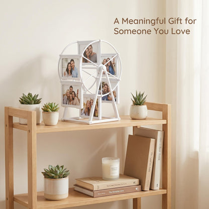 🖼️Rotating Ferris Wheel Photo Frame – Turn Your Memories Into Motion