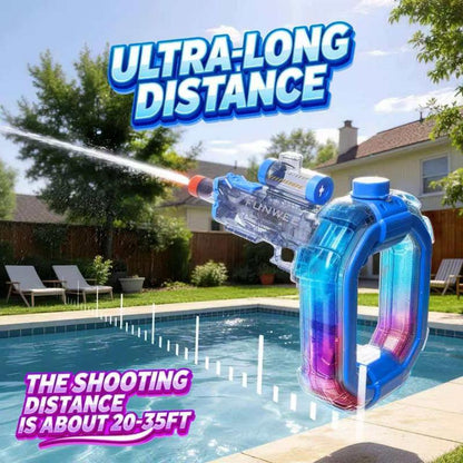 🔥2026 upgraded  Electric Automatic Water Blaster 500+ Continuous Sprays, Light-Up LED Blaster