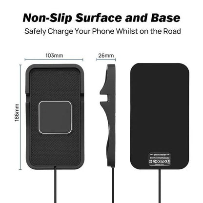 🔥Last Day 49% OFF-🚗⚡ Fast & Easy 15W Wireless Car Charger
