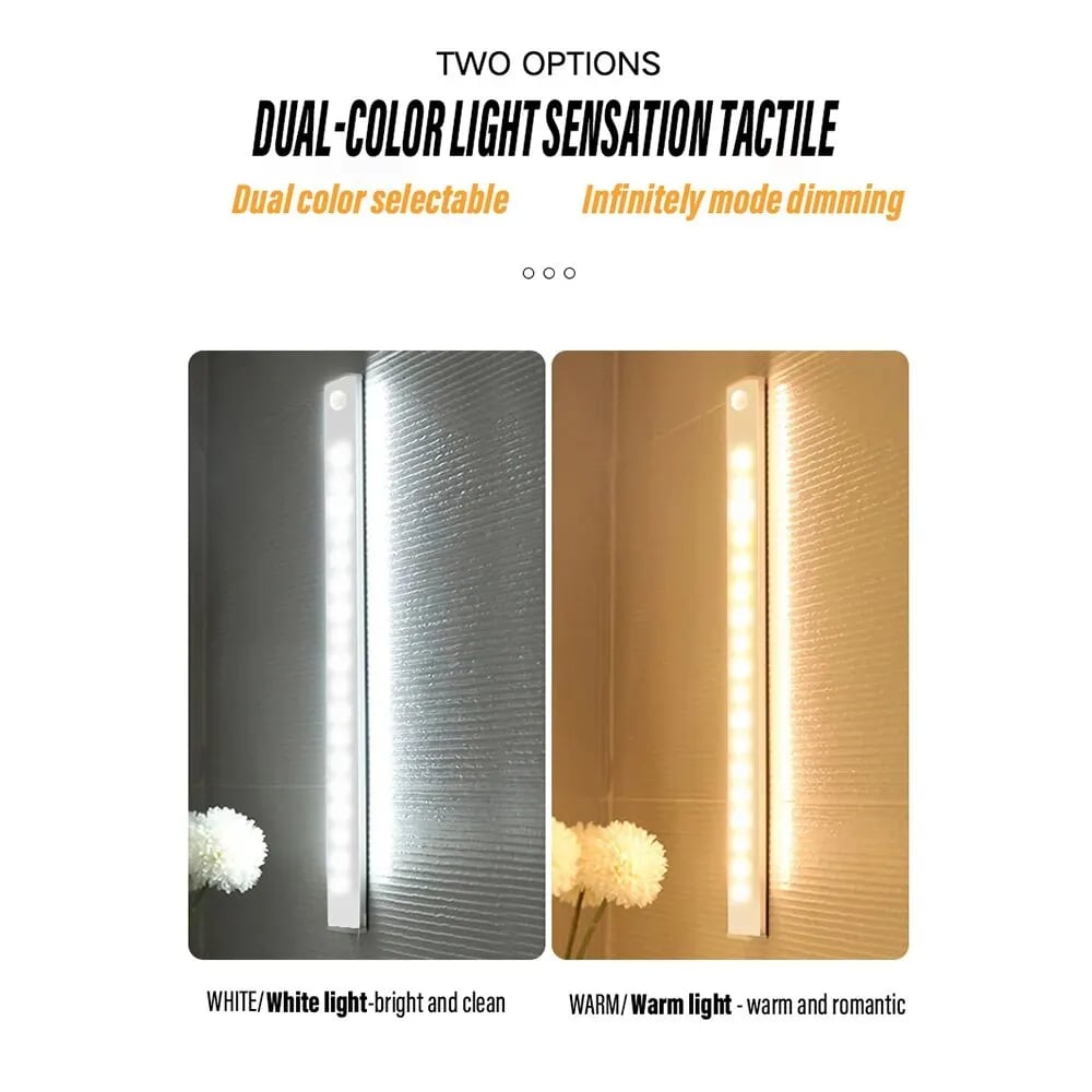 🥳2026 HOT SALE🥳💞50K+ SOLD!💡Punch-free Smart Sensor Magnetic Rechargeable LED Lights