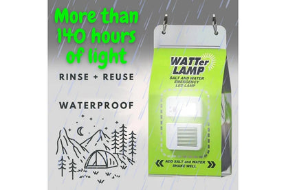 Saltwater Emergency Lamp – Battery‐Free Survival Light