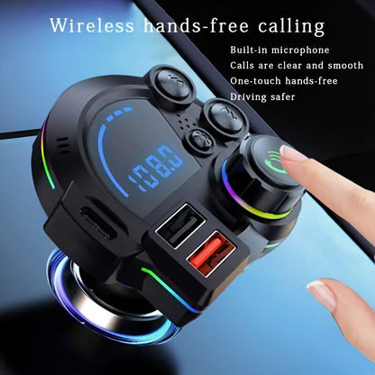 🚗🎵PD 30W Type-C Car Charger & Bluetooth 5.3 FM Transmitter