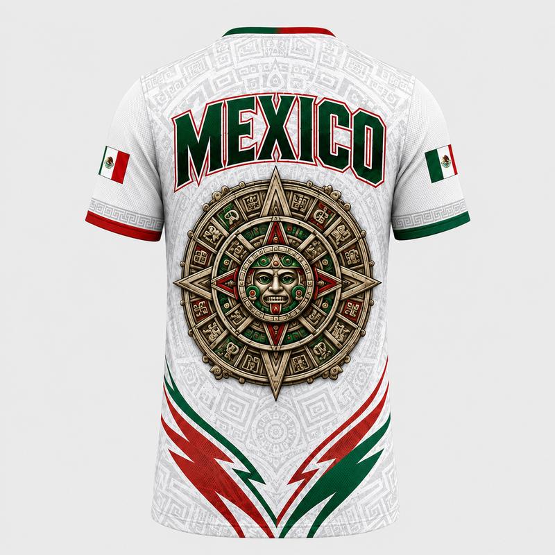⚽🏆Aztec Pride™ Mexico Inspired Soccer Fan Jersey