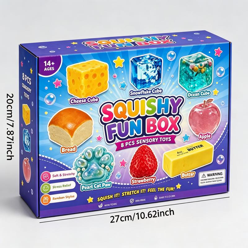 🔥Hot Sale 49% off🤩8-Piece Set Mystery Squishy Box