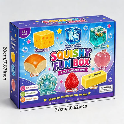 🔥Hot Sale 49% off🤩8-Piece Set Mystery Squishy Box