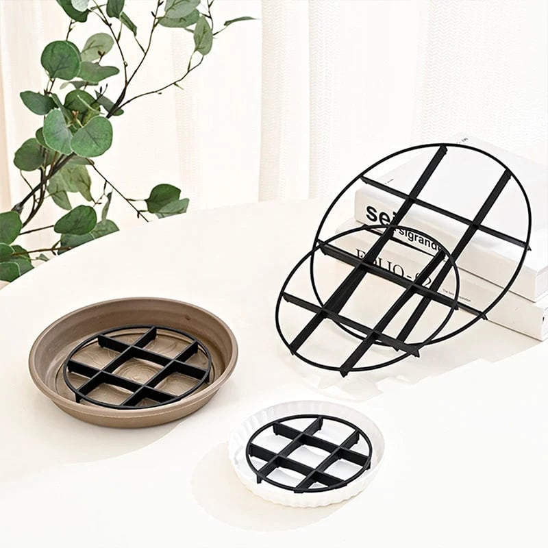 Flowerpot Riser Tray – Lift Pots for Better Airflow & Cleaner Surfaces