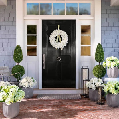 💥Last Day 69% OFF💐Artificial Outdoor Hydrangea Flowers - UV resistant, Waterproof, Windproof