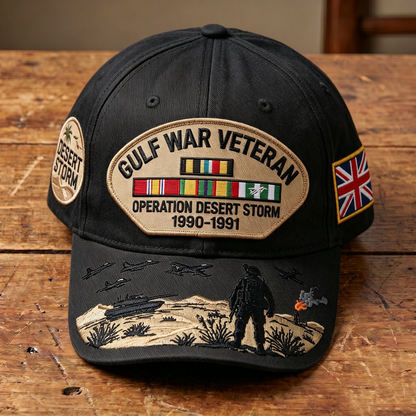 🇺🇸 Last Day Promo: 49% OFF 🎖️ - Gulf War Veteran Tribute Cap