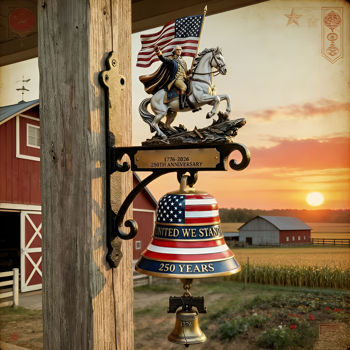 🛎️USA 250th Anniversary Commemorative Doorbell