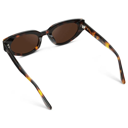 Astra - Modern Flat-Lens Cat-Eye Sunglasses Eyewear Shades