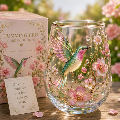 🌸🌿 Limited Edition 2026 Garden Morning Bliss Glass Tea Cup☀️☕