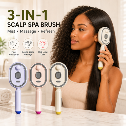 💫SAVE 58% NOW🪮✨Steam Mist Straightening Comb – Easy Salon-Like Hair
